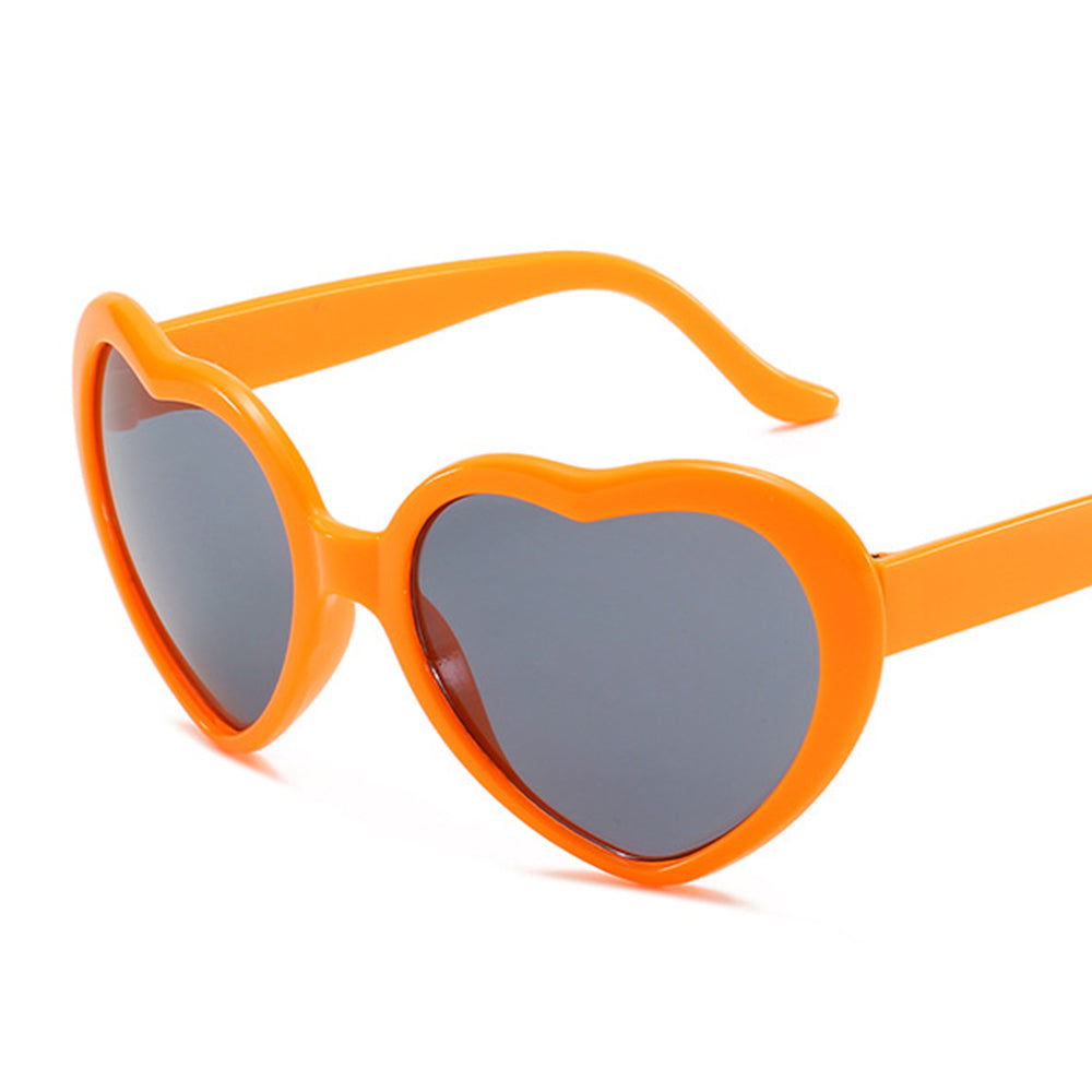 Heart-Shaped Diffraction Glasses – UV Protection Sunglasses for Festivals & Special Occasions (2-Pack)