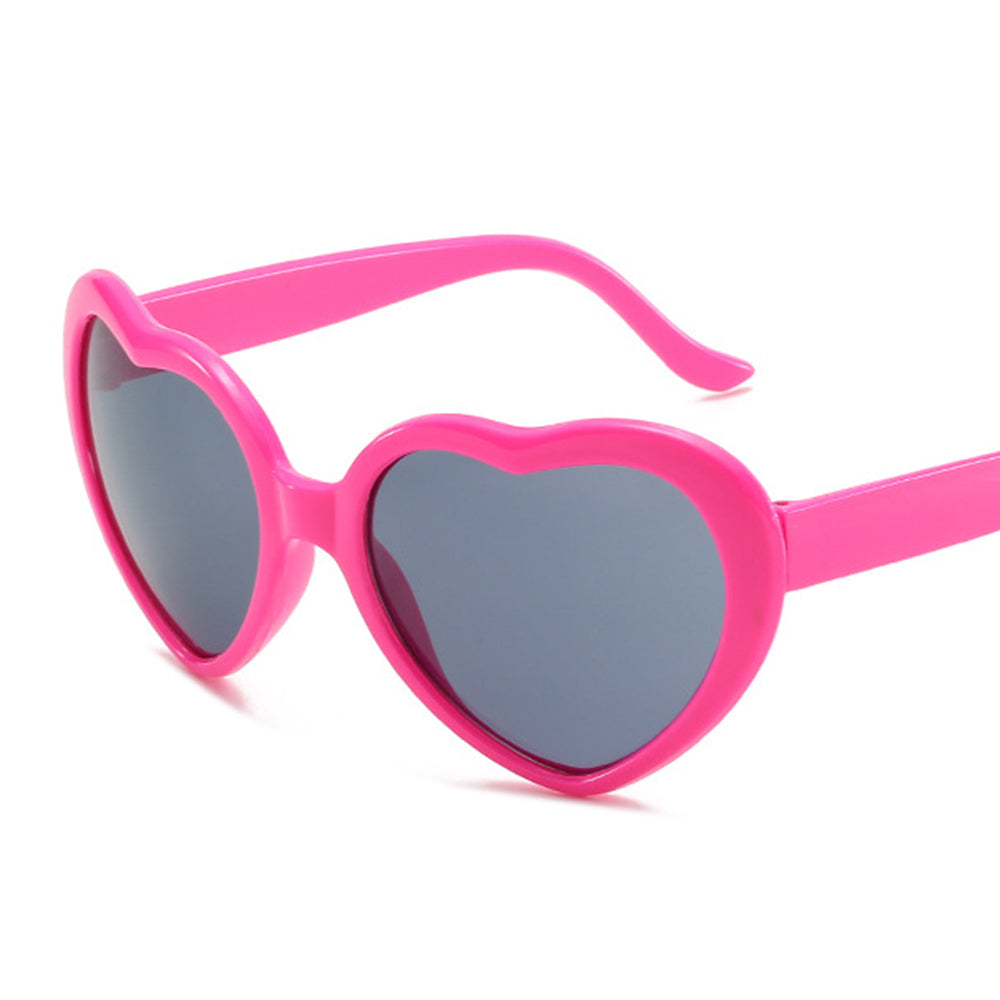 Heart-Shaped Diffraction Glasses – UV Protection Sunglasses for Festivals & Special Occasions (2-Pack)