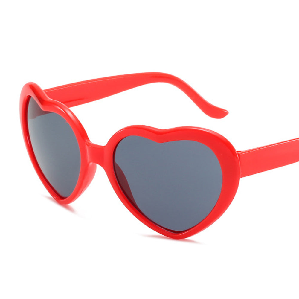 Heart-Shaped Diffraction Glasses – UV Protection Sunglasses for Festivals & Special Occasions (2-Pack)
