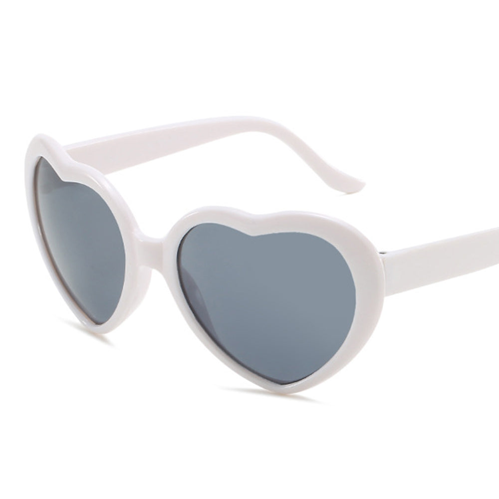 Heart-Shaped Diffraction Glasses – UV Protection Sunglasses for Festivals & Special Occasions (2-Pack)