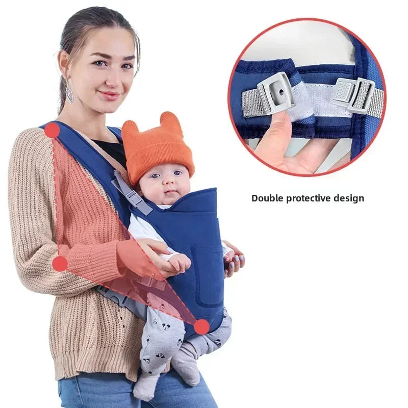 Infantino Flip 4-in-1 Convertible Baby Carrier – Newborn to Toddler, 8–32 lbs, Ergonomic & Machine Washable