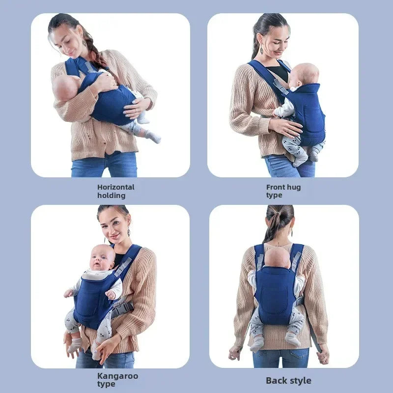 Infantino Flip 4-in-1 Convertible Baby Carrier – Newborn to Toddler, 8–32 lbs, Ergonomic & Machine Washable