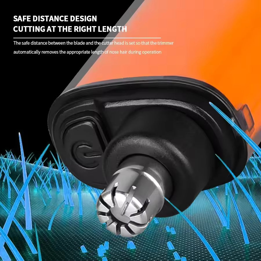 Mini Electric Nose & Ear Hair Trimmer – Painless USB Rechargeable Grooming Tool for Men & Women