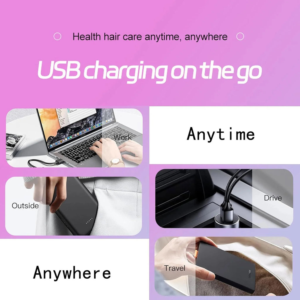 Wearable Laser Cap for Hair Growth – Red Light Therapy for Men & Women