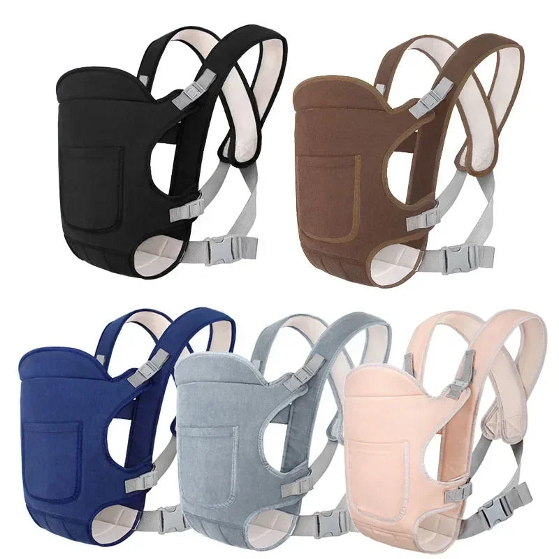 Infantino Flip 4-in-1 Convertible Baby Carrier – Newborn to Toddler, 8–32 lbs, Ergonomic & Machine Washable
