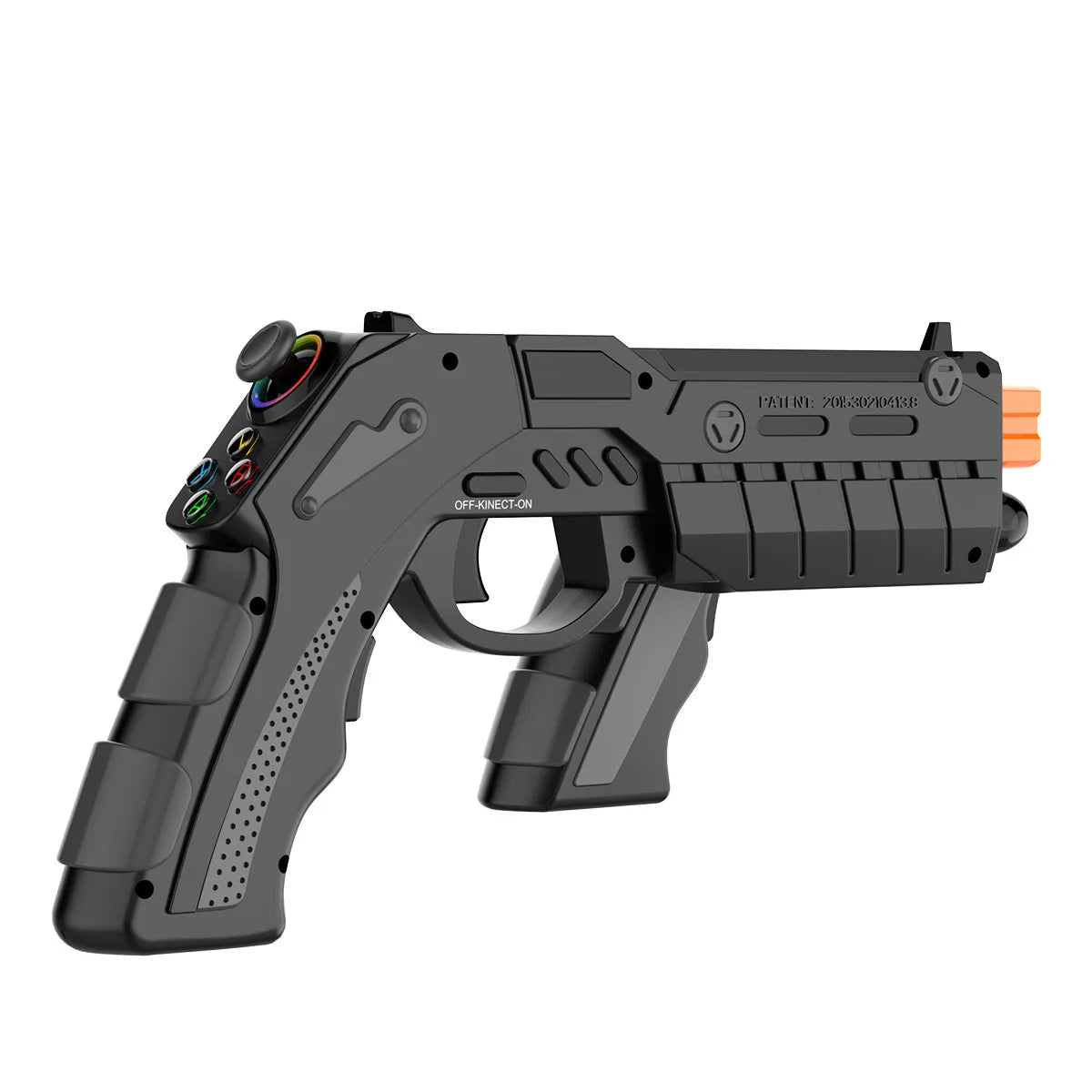Wireless Bluetooth Gaming Gun Controller – Gyro Aiming, Vibration & Racing Wheel for Mobile, Switch & PC