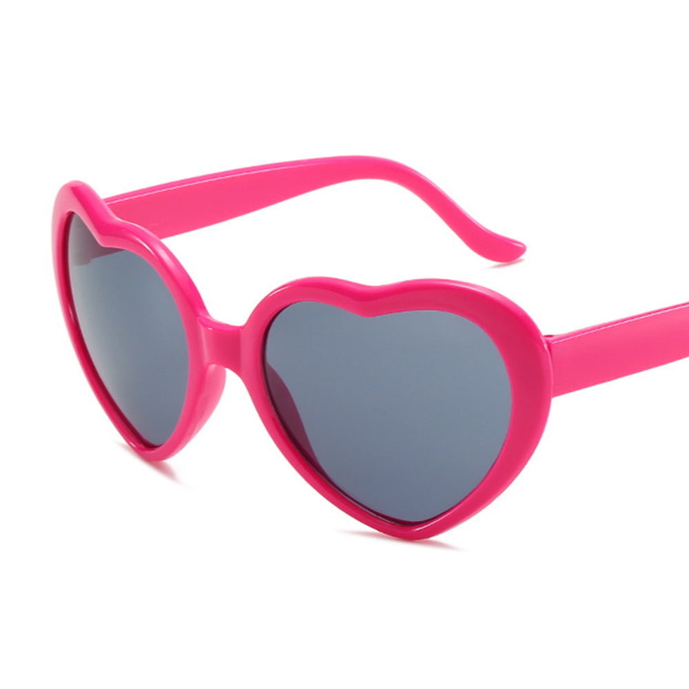 Heart-Shaped Diffraction Glasses – UV Protection Sunglasses for Festivals & Special Occasions (2-Pack)