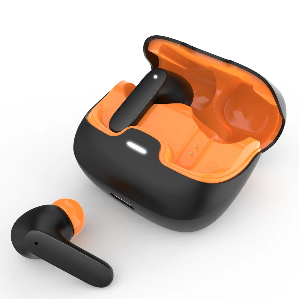 TWS Wireless Earphones – Bluetooth 5.4, ENC Noise Cancelling, 40H Battery & Low Latency Gaming