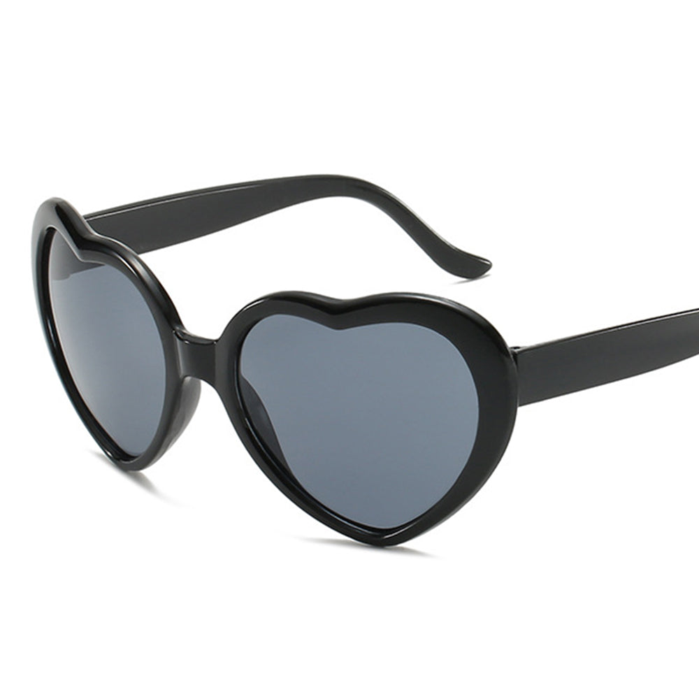 Heart-Shaped Diffraction Glasses – UV Protection Sunglasses for Festivals & Special Occasions (2-Pack)