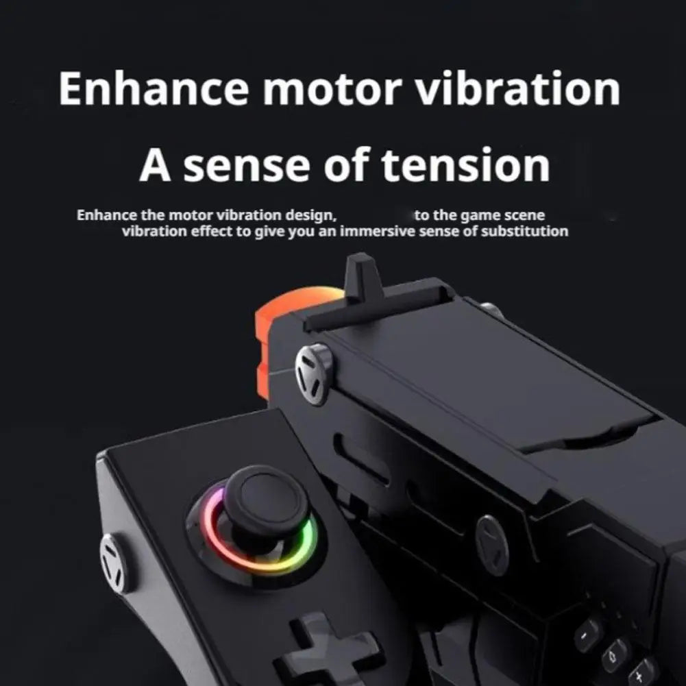 Wireless Bluetooth Gaming Gun Controller – Gyro Aiming, Vibration & Racing Wheel for Mobile, Switch & PC