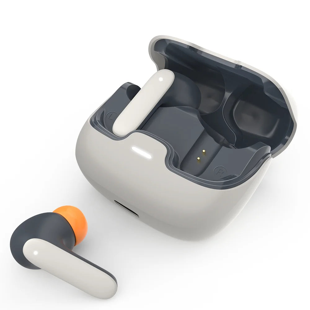 TWS Wireless Earphones – Bluetooth 5.4, ENC Noise Cancelling, 40H Battery & Low Latency Gaming