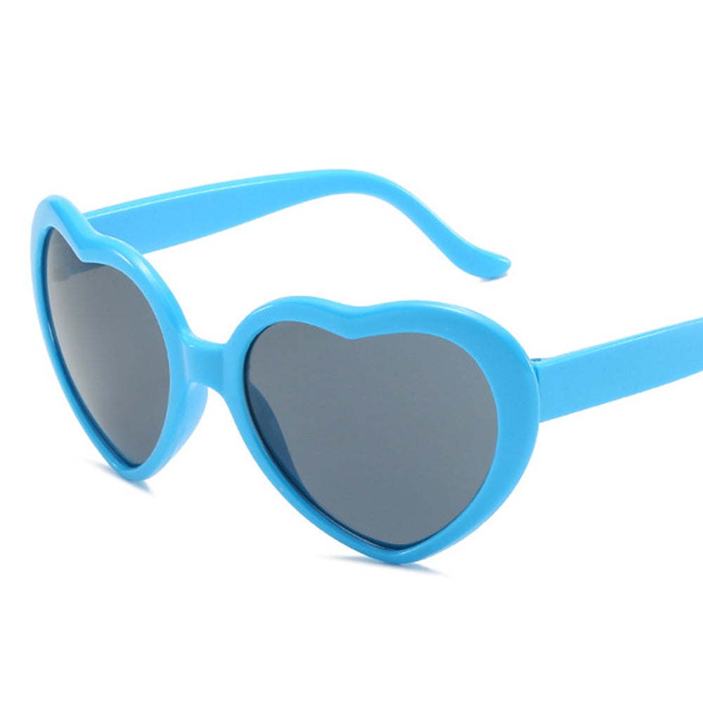 Heart-Shaped Diffraction Glasses – UV Protection Sunglasses for Festivals & Special Occasions (2-Pack)