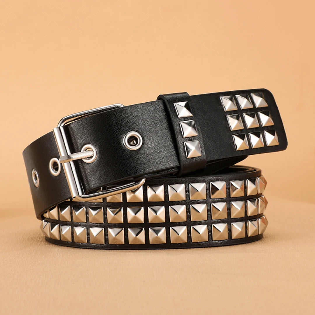 Unisex Fashion PU Belt – 3.8" Width