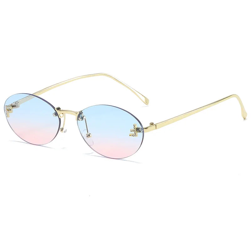 Women's Trendy Circular Sunglasses – Photochromic UV400 Polycarbonate Lenses