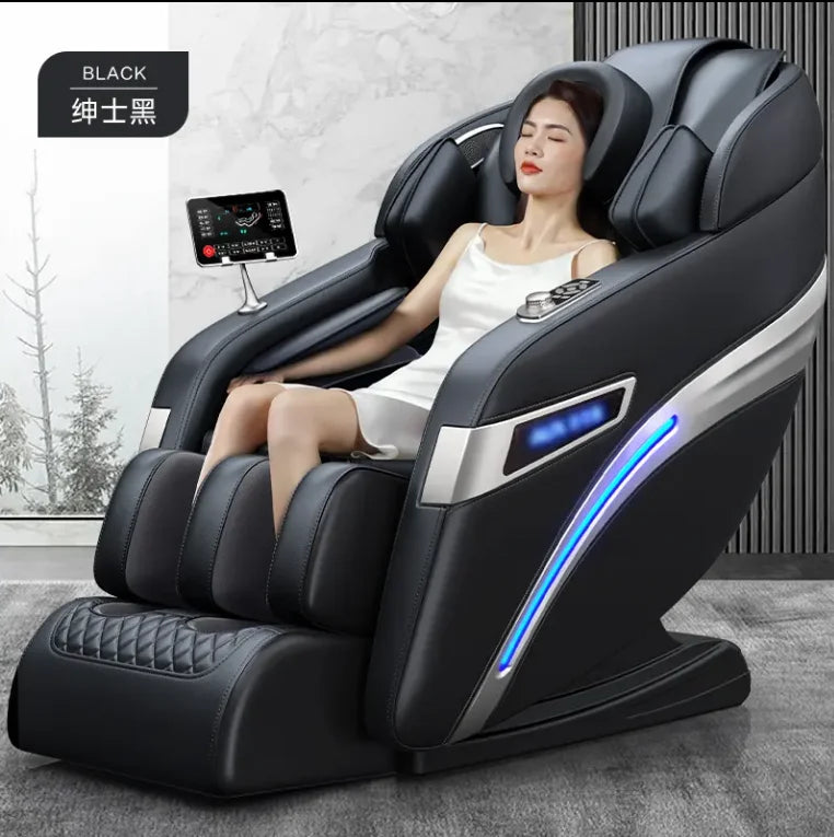 6D Zero Gravity Massage Chair – Dual-Core SL Track, Full Body Shiatsu & Air Pressure Therapy