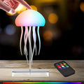 Remote Control LED Jellyfish Lamp – 9 Tentacles, Color-Gradient Glow, 2 Modes & Ultra-Long Battery