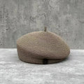 Women's Casual Knit Straw Fedora Hat – Spring & Summer
