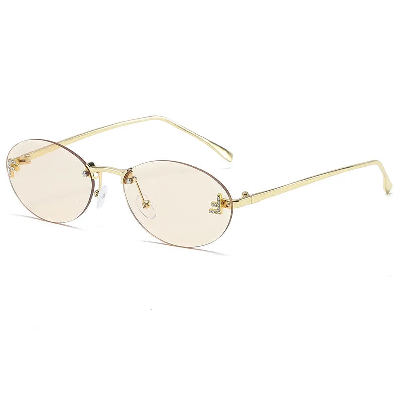Women's Trendy Circular Sunglasses – Photochromic UV400 Polycarbonate Lenses