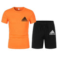 Men's Casual Print T-Shirt & Shorts Co-ord Set – Lightweight Sportswear