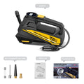 CARSUN 12V Corded Air Compressor Tire Inflator – 150PSI Electric Pump for Cars, Motorcycles, Bikes & Balls