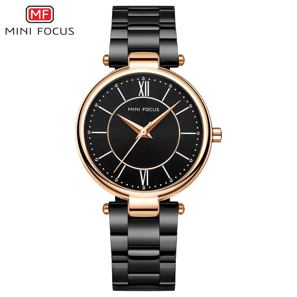 Daniel Gorman Women's Luxury Quartz Watch – 32mm, Water-Resistant, Stainless Steel