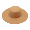 Women's Novelty Winter Jazz Fedora Hat – Fur & Cotton, Flat Top