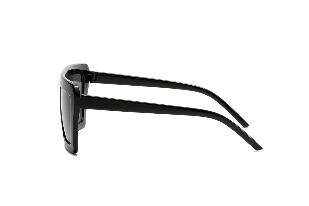Unisex Trendy Square Sunglasses – Gradient Lenses, Plastic Frame