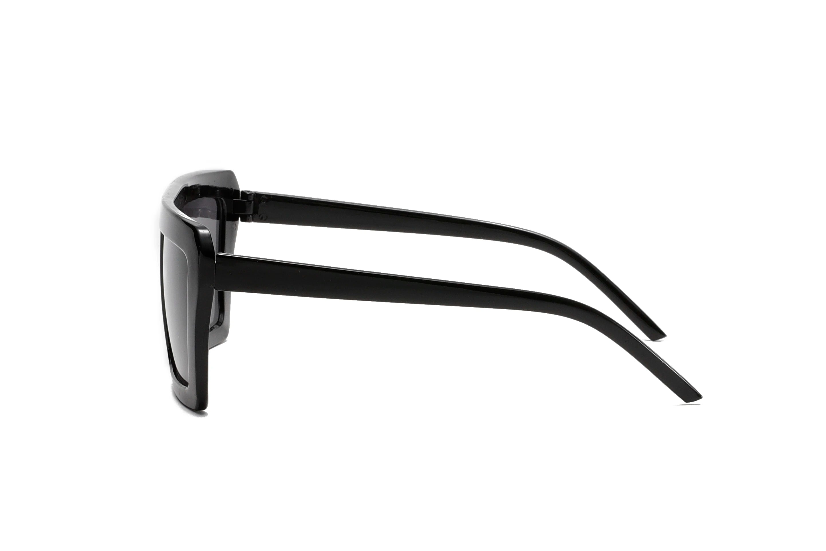 Unisex Trendy Square Sunglasses – Gradient Lenses, Plastic Frame