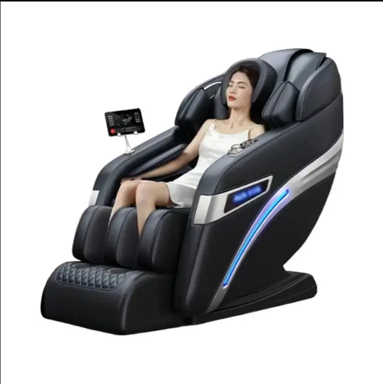 6D Zero Gravity Massage Chair – Dual-Core SL Track, Full Body Shiatsu & Air Pressure Therapy