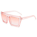 Unisex Trendy Square Sunglasses – Gradient Lenses, Plastic Frame