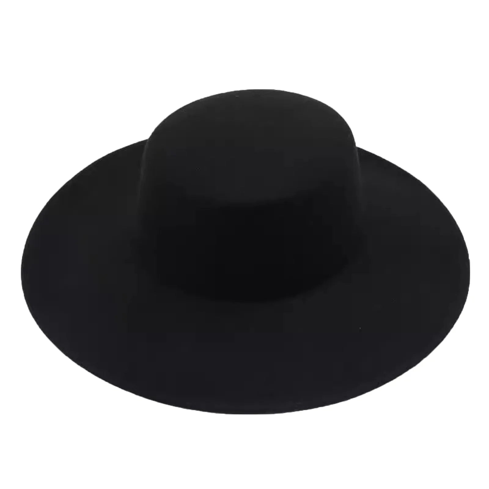 Women's Novelty Winter Jazz Fedora Hat – Fur & Cotton, Flat Top