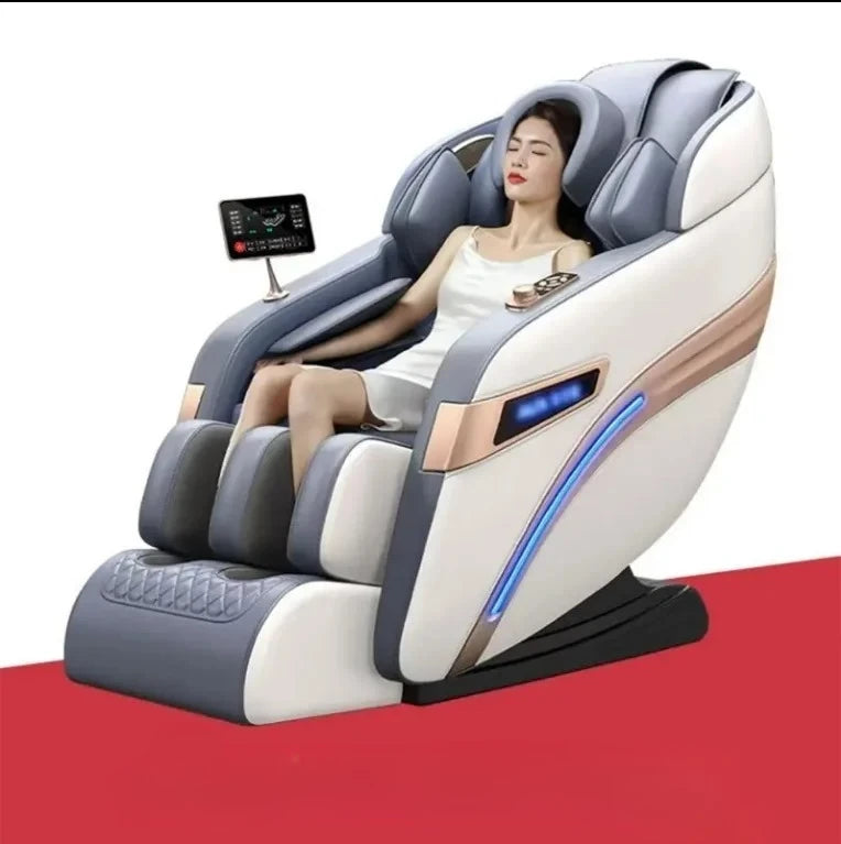 6D Zero Gravity Massage Chair – Dual-Core SL Track, Full Body Shiatsu & Air Pressure Therapy