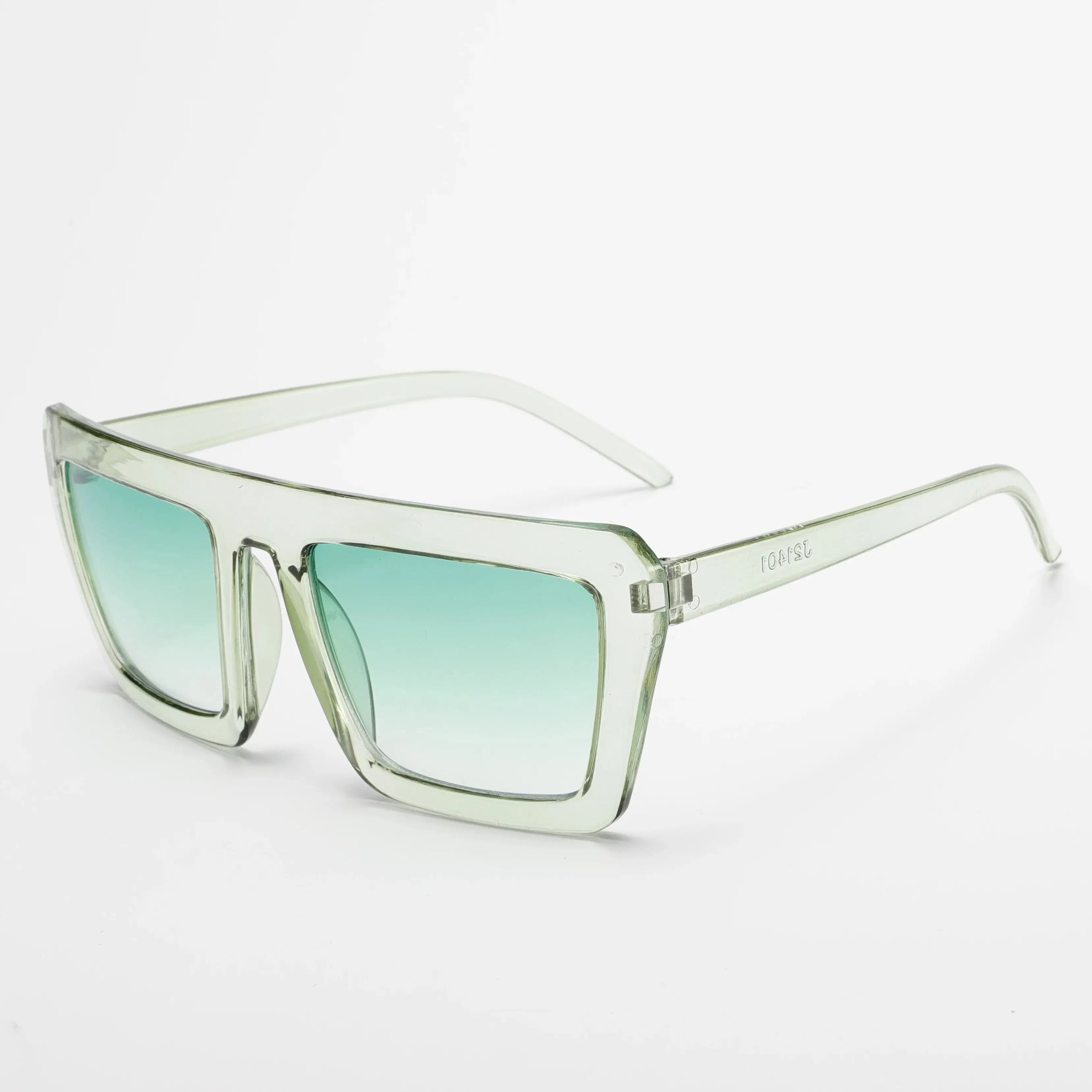 Unisex Trendy Square Sunglasses – Gradient Lenses, Plastic Frame
