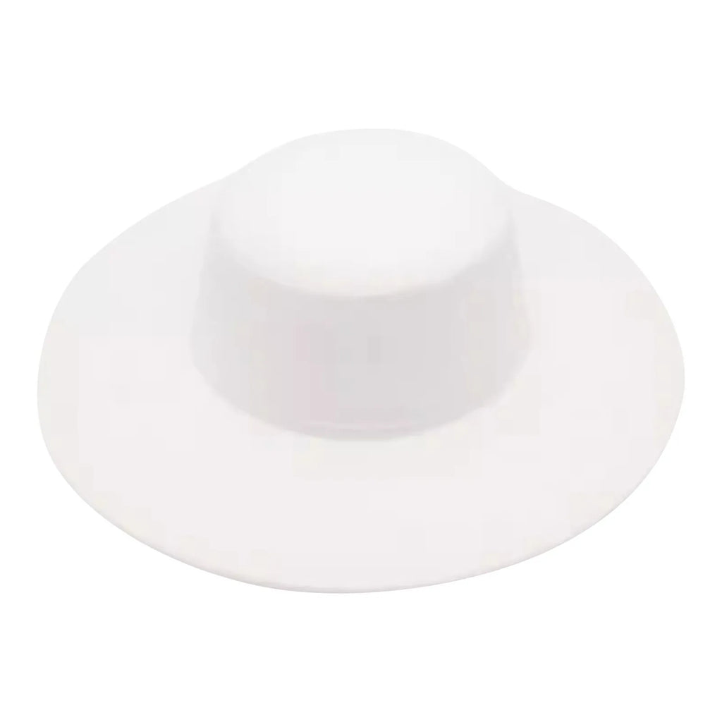 Women's Novelty Winter Jazz Fedora Hat – Fur & Cotton, Flat Top